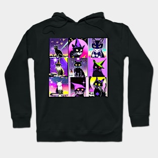 Black Cats Magic Hoodie